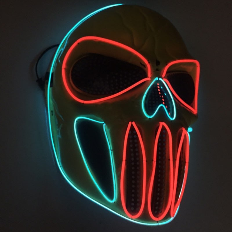 Skull LED Mask