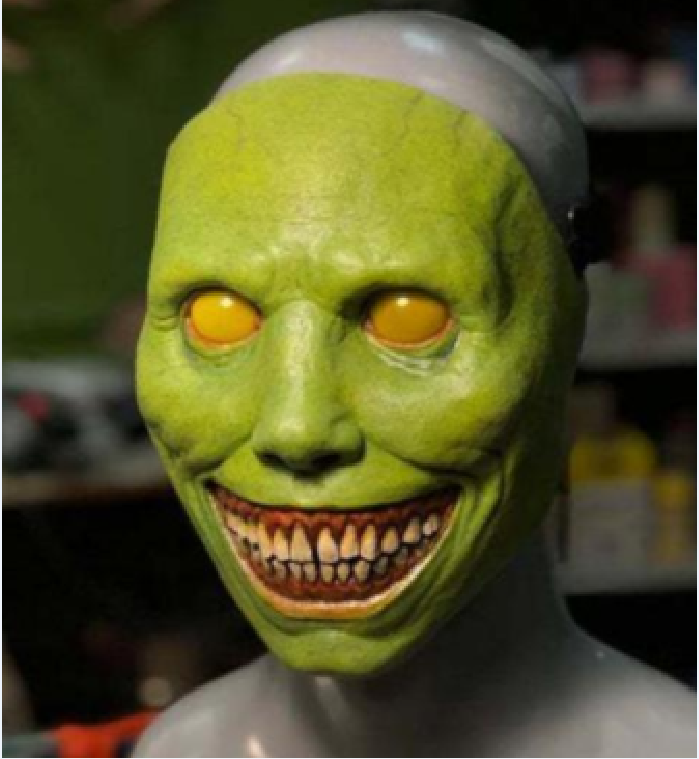 White Eyed Demon Mask