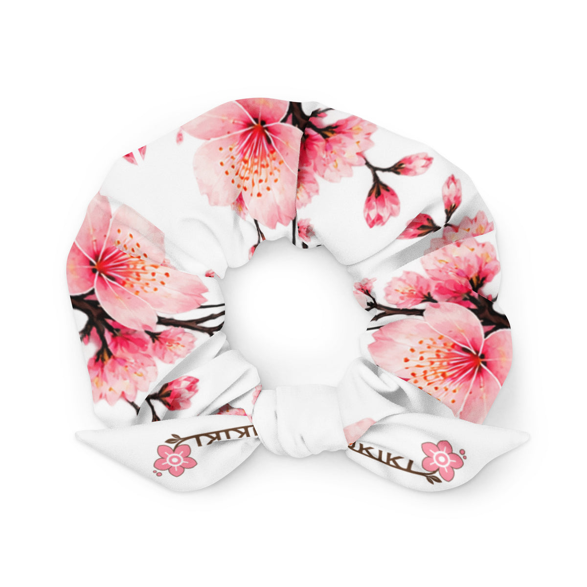 Recycled Sakura Scrunchie